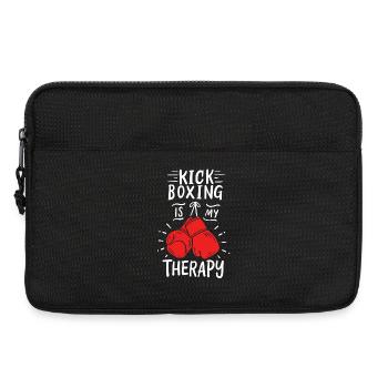 Kickboxing kickboxeur - Sacoche pour ordinateur portable 13 pouces - noir - Devant