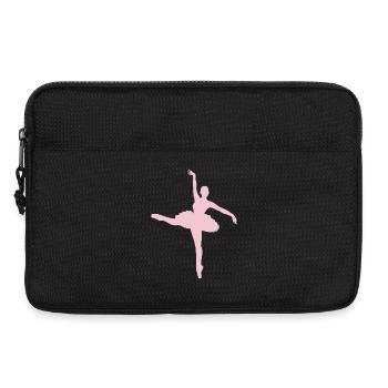 Ballett Balletttanzen Ballerina - Laptoptasche 13" - Schwarz - Vorne
