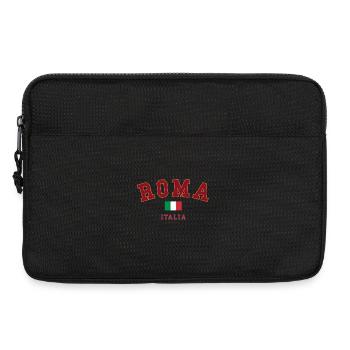 Roma Italia - Sacoche pour ordinateur portable 13 pouces - noir - Devant
