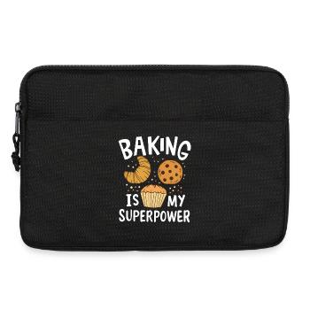 Baking Baker - Laptop bag 13" - black - Front