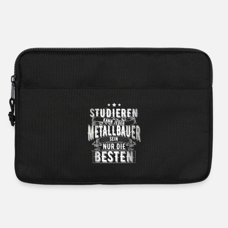 Metallbauer - Laptoptasche 13" - Schwarz