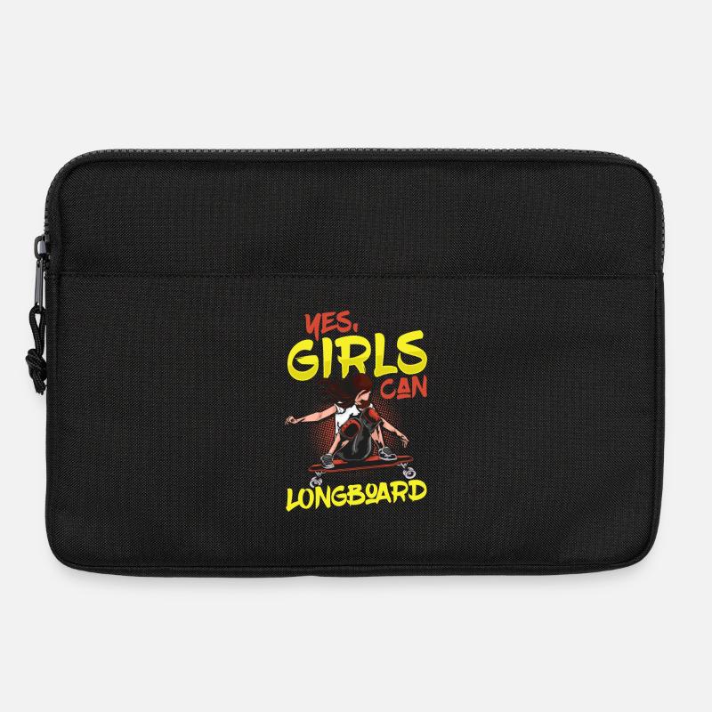 Longboarding Longboarder Longboard - Laptoptasche 13" - Schwarz