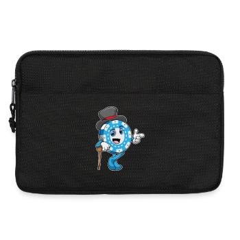 Jetons de poker poker - Sacoche pour ordinateur portable 13 pouces - noir - Devant