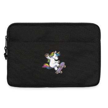 Unicorn Skater Skateboard - Sacoche pour ordinateur portable 13 pouces - noir - Devant