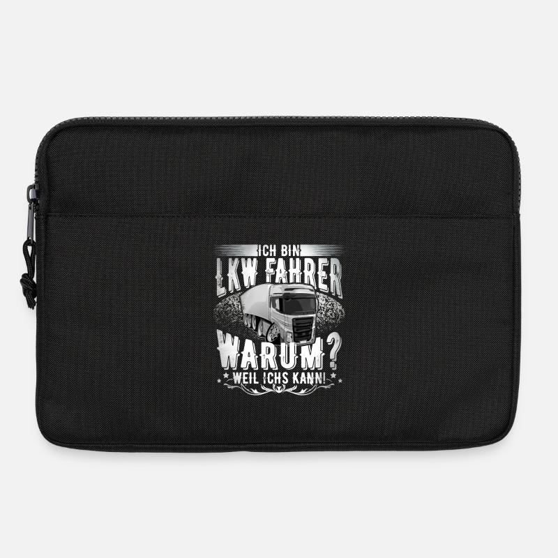 Lkw Fahrer - Laptoptasche 13" - Schwarz