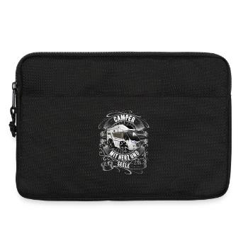 Camper Camping - Laptoptasche 13" - Schwarz - Vorne