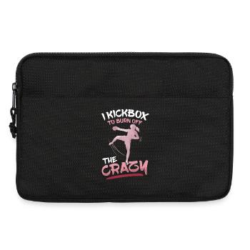 Kickboxen Kickboxer - Laptoptasche 13" - Schwarz - Vorne