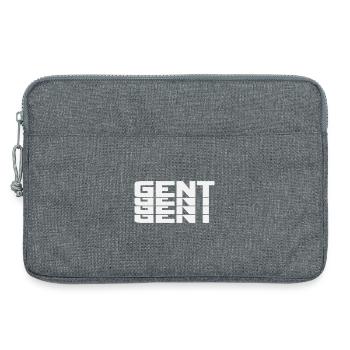 Ghent Belgium - Laptop bag 13" - heather grey - Front