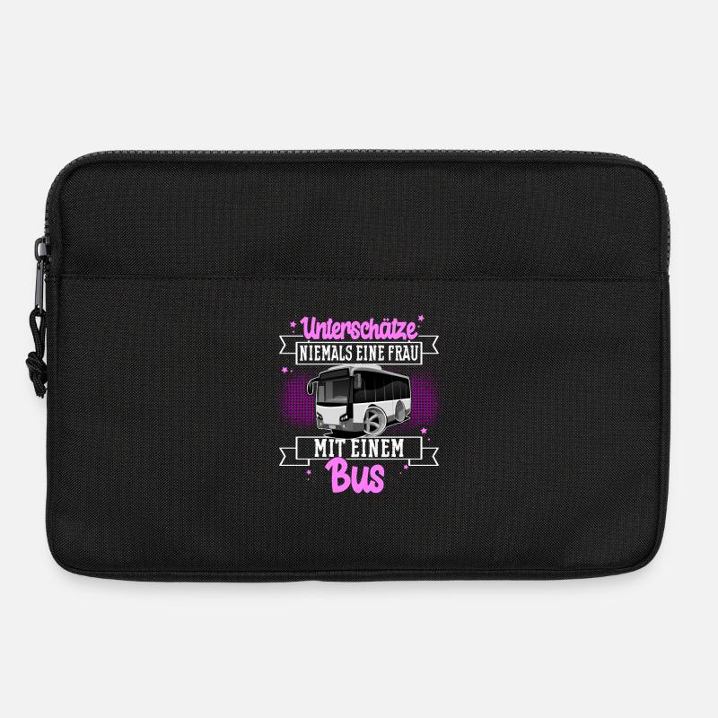 Busfahrerin - Laptoptasche 13" - Schwarz
