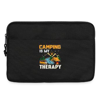 Camping - Laptoptasche 13" - Schwarz - Vorne