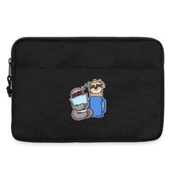 Sloths - Laptop bag 13" - black - Front