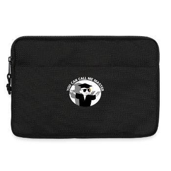 You Can Call Me Master Master Lächelnder Absolvent - Laptoptasche 13" - Schwarz - Vorne