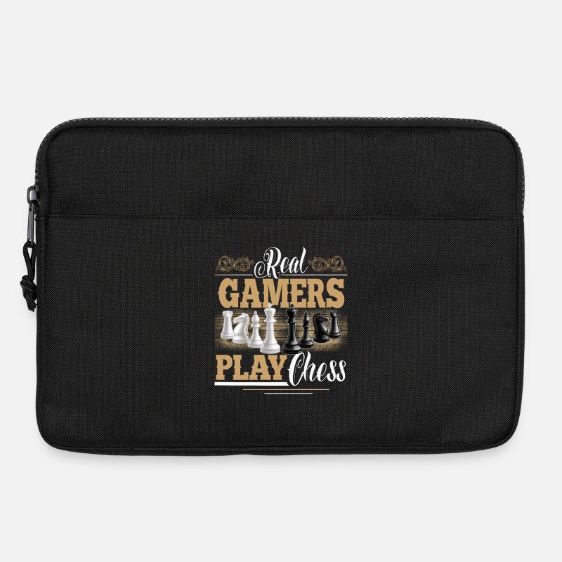Schach - Laptoptasche 13" - Schwarz
