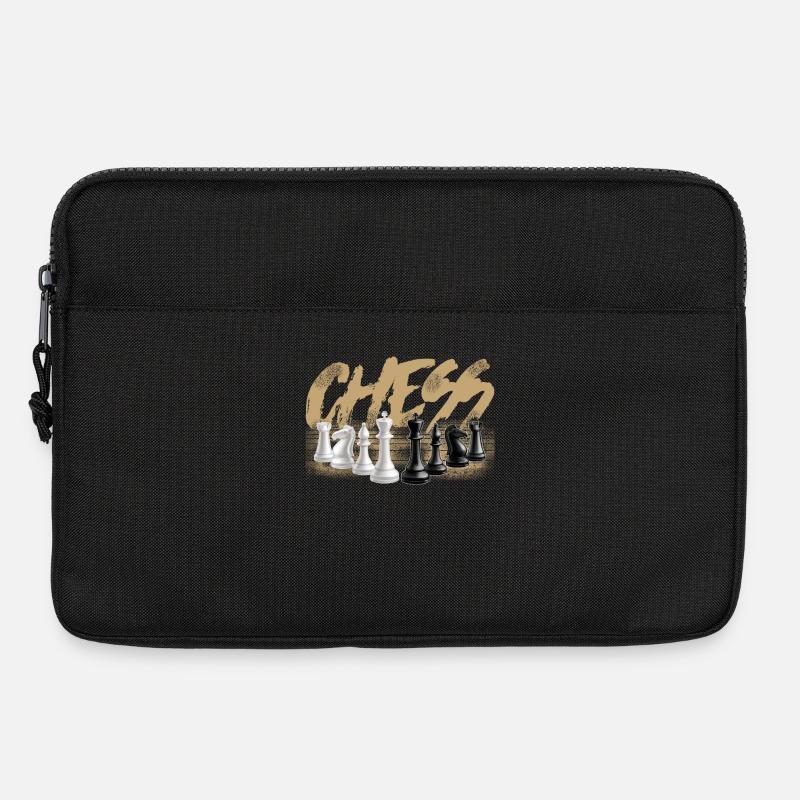 Schach - Laptoptasche 13" - Schwarz