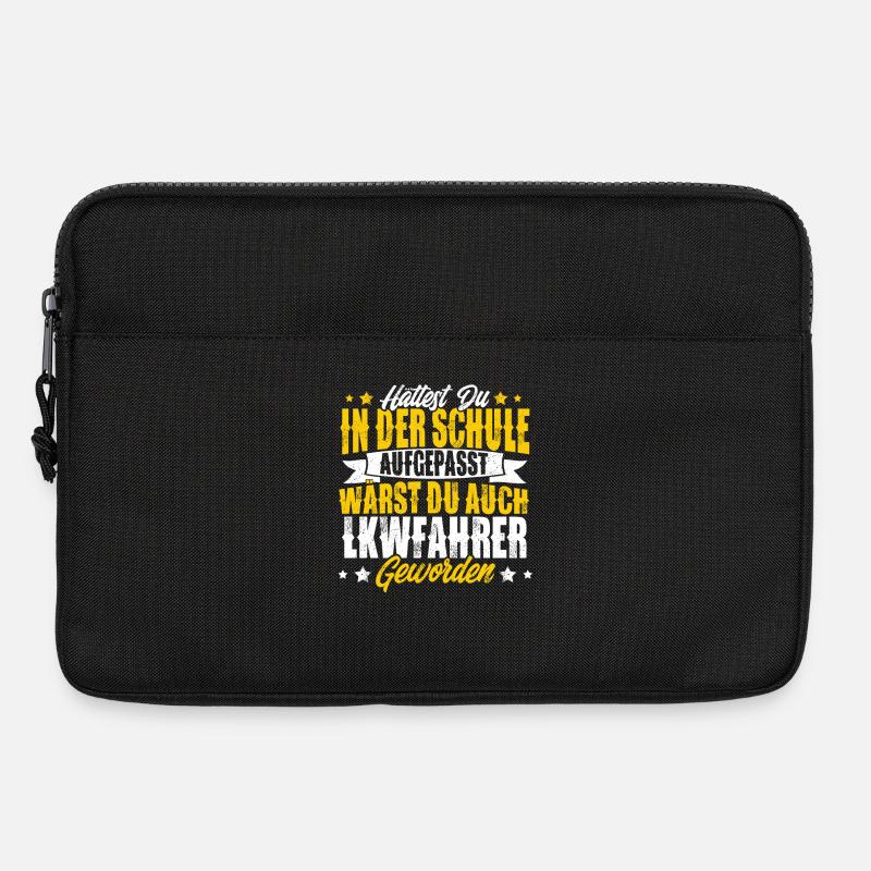 Lkw Fahrer - Laptoptasche 13" - Schwarz