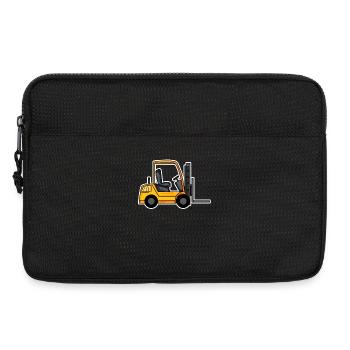 Chariot élévateur - Sacoche pour ordinateur portable 13 pouces - noir - Devant