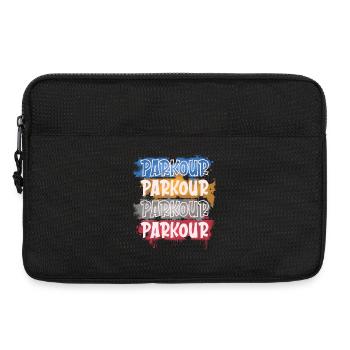 Parkour - Laptoptasche 13" - Schwarz - Vorne