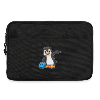 Penguin Bowling Boule de bowling - Sacoche pour ordinateur portable 13 pouces - noir - Devant