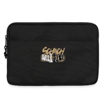 Schach - Laptoptasche 13" - Schwarz - Vorne