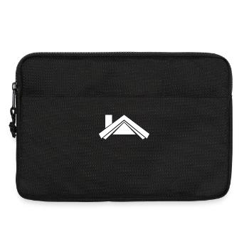 Maison toit blanc - Sacoche pour ordinateur portable 13 pouces - noir - Devant