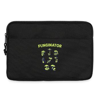 Funginator Pilzarten Pilzesammler Pilz Pilzsammler - Laptoptasche 13" - Schwarz - Vorne