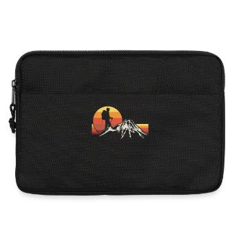 Randonnée Randonneurs Vintage - Sacoche pour ordinateur portable 13 pouces - noir - Devant