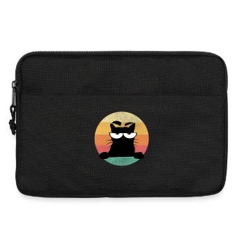 Cat No Buck Cat - Laptop bag 13" - black - Front