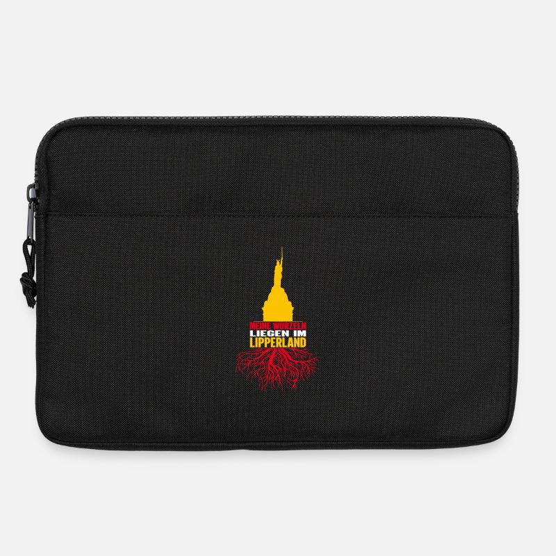 Lippe Lipperland Hermannsdenkmal Kreis Lippe - Laptoptasche 13" - Schwarz