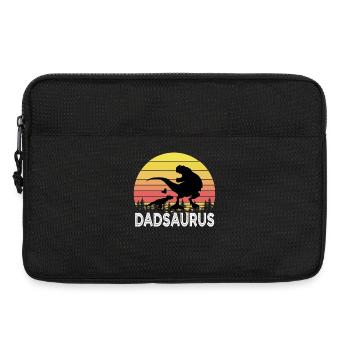 Papa T Rex - Sacoche pour ordinateur portable 13 pouces - noir - Devant