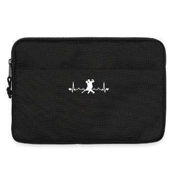 Tango Argentino Heartbeat Tanguera Tanguero - Laptoptasche 13" - Schwarz - Vorne