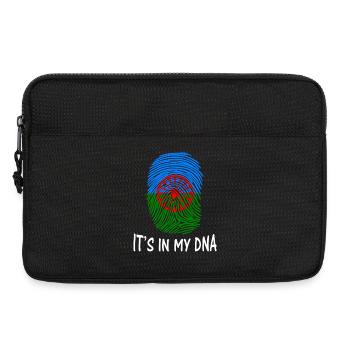 romani people flag o styago le romengo idée cadeau - Sacoche pour ordinateur portable 13 pouces - noir - Devant