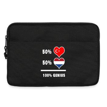 Netherlands and Turkey awesome / gift - Laptop bag 13" - black - Front