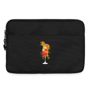 Aperolspritz Cocktail - Sacoche pour ordinateur portable 13 pouces - noir - Devant
