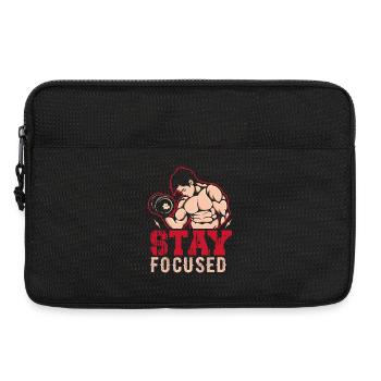 Gym Fitness Bodybuilding - Sacoche pour ordinateur portable 13 pouces - noir - Devant