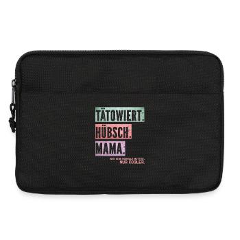 Hübsch Mama: Normale Mutter, nur cooler - Laptoptasche 13" - Schwarz - Vorne