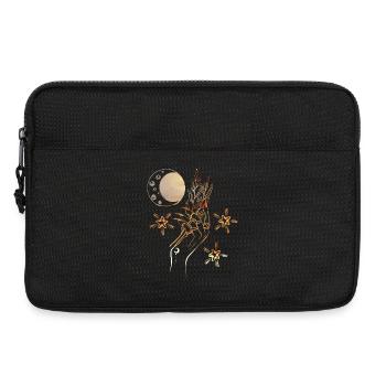 Witch Hand Magic Power Mystic amber - Laptop bag 13" - black - Front
