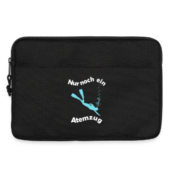 Nur noch ein Atemzug Apnoetaucher - Laptoptasche 13" - Schwarz - Vorne