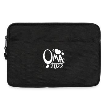 Oma 2022 - Werdende Oma - Laptoptasche 13" - Schwarz - Vorne