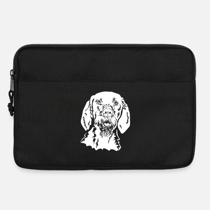 Magyar Vizsla Kopf "Black Edition" - Laptoptasche 13" - Schwarz