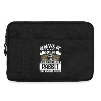 Hase - Laptoptasche 13" - Schwarz - Vorne