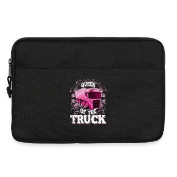 truck driver - Laptop bag 13" - black - Front