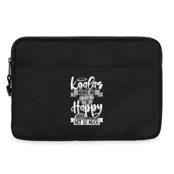 Koala - Laptoptasche 13" - Schwarz - Vorne