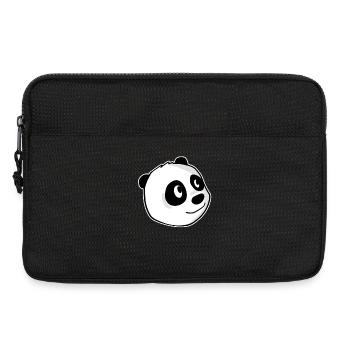 Panda - Laptoptasche 13" - Schwarz - Vorne