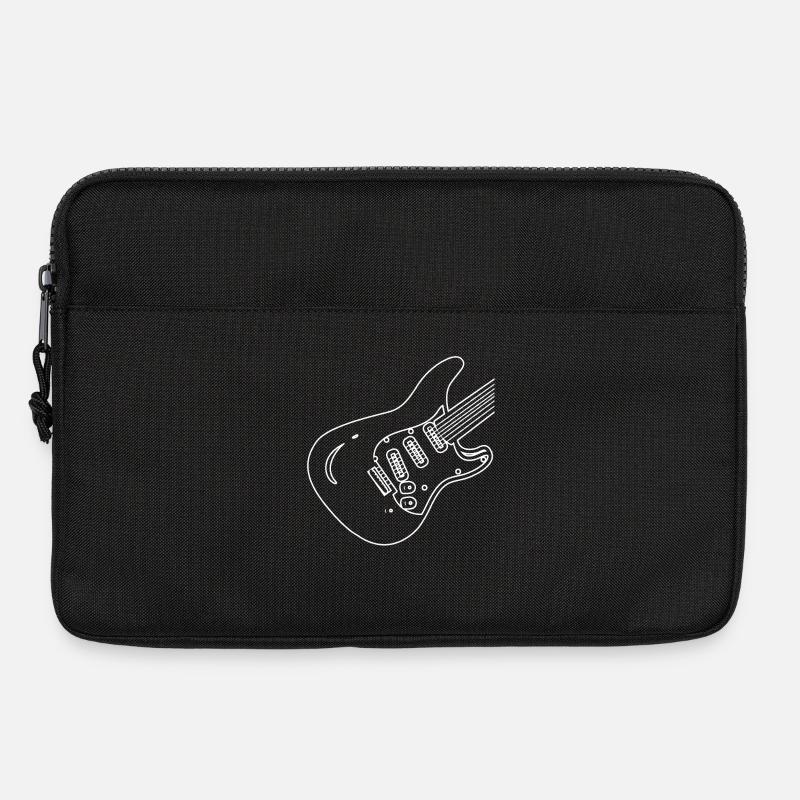 Gitarre - Laptoptasche 13" - Schwarz