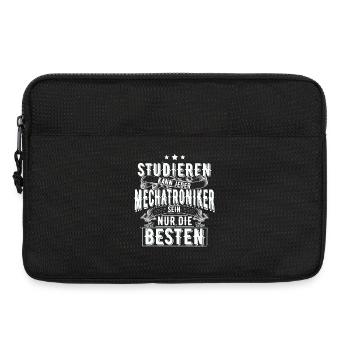 Mechatroniker - Laptoptasche 13" - Schwarz - Vorne