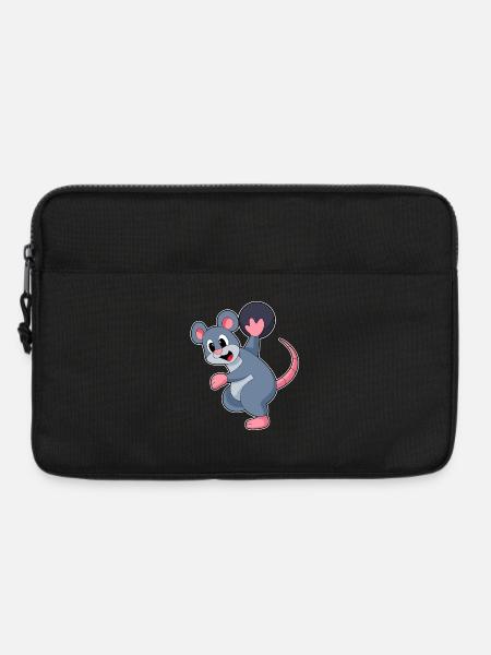 Ratte Bowling Bowlingkugel - Laptoptasche 13" - Schwarz