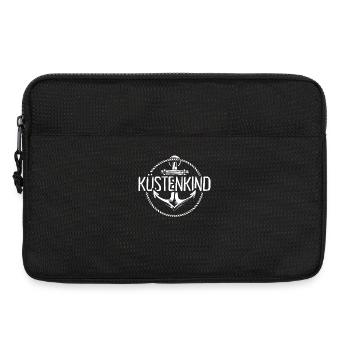 Küstenkind Anker Heimat Norddeutschland Nordsee - Laptoptasche 13" - Schwarz - Vorne