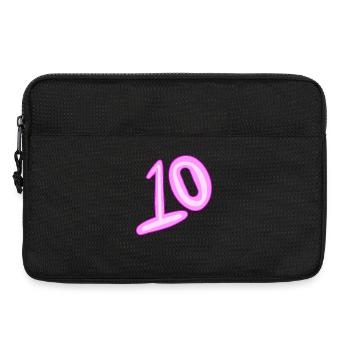 10 - Sacoche pour ordinateur portable 13 pouces - noir - Devant