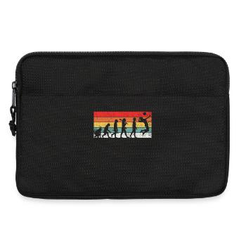 Volleyball Evolution - Laptoptasche 13" - Schwarz - Vorne
