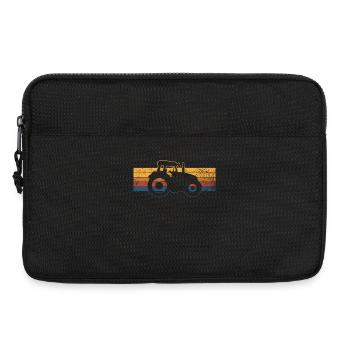 Traktor Bauer - Laptoptasche 13" - Schwarz - Vorne